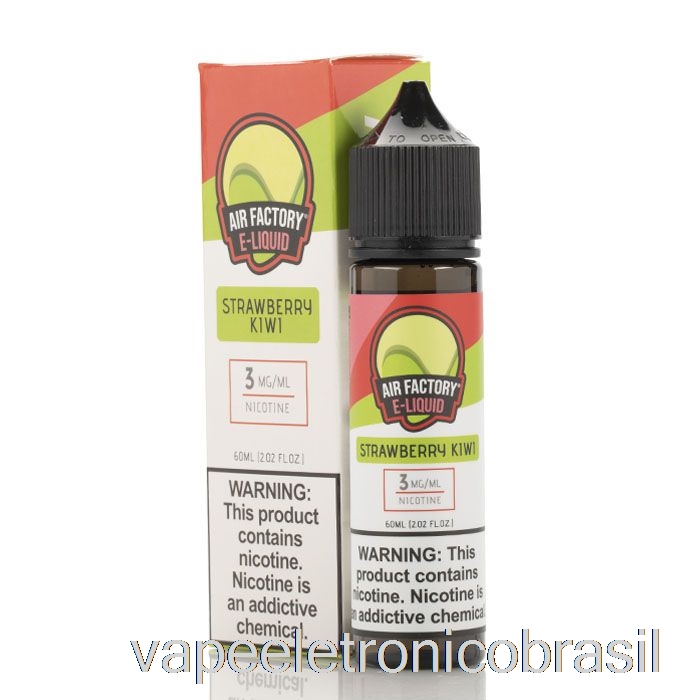 Vape Vaporesso Morango Kiwi - Fábrica De Ar - 60ml 0mg